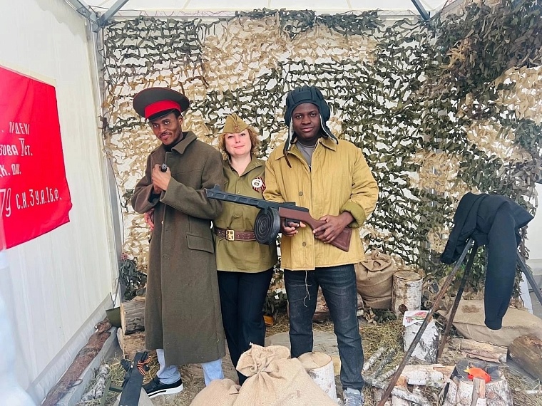 Союзницы Тюменской области приняли участие в праздновании 80-летия Великой Победы