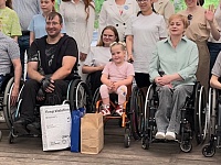 Тюменские союзницы поддерживают инклюзинвный спорт
