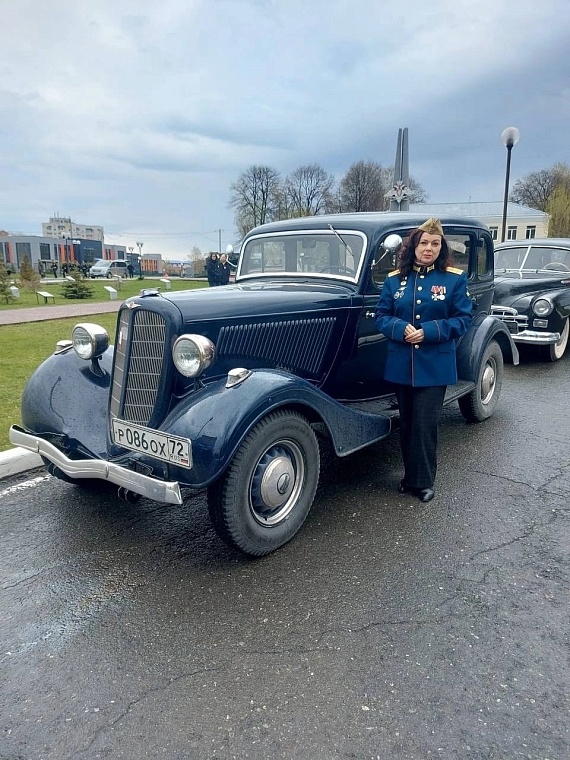 В Тюмени состоялся автопробег, посвященный 80-летию Великой Победы