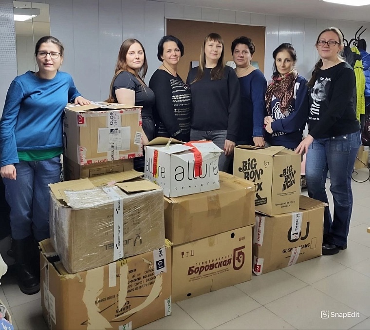 Женсоветы Тюменской области отправили гумпомощь в ЛНР