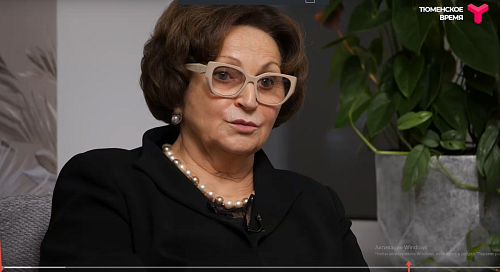 Екатерина Лахова рассказала о становлении Союза женщин России журналистам "Тюменской службы новостей"