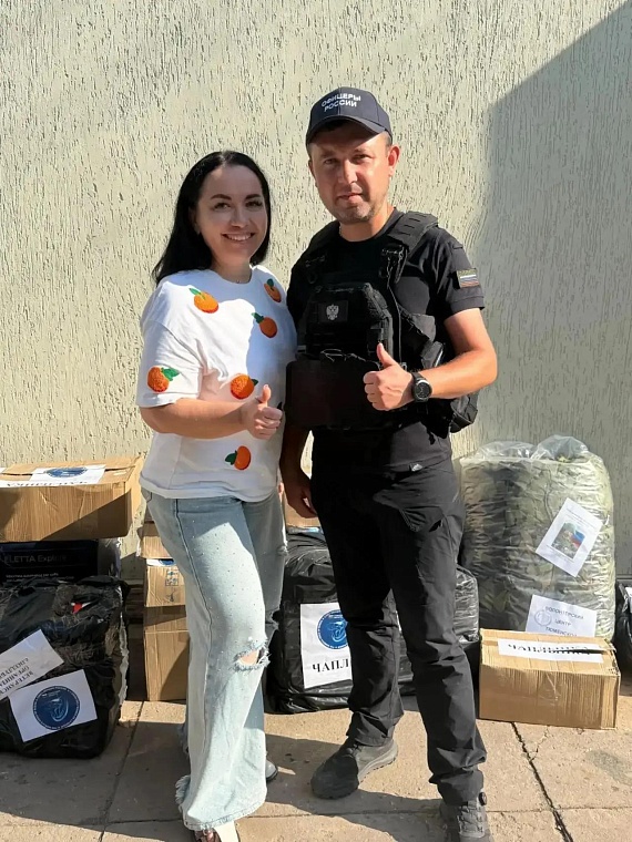 Посылки из Тюмени доставили бойцам в полевой госпиталь