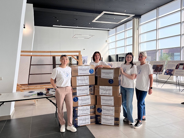 Акция "Соберём ребенка в школу" - в помощь детям Тюменской области и новых регионов