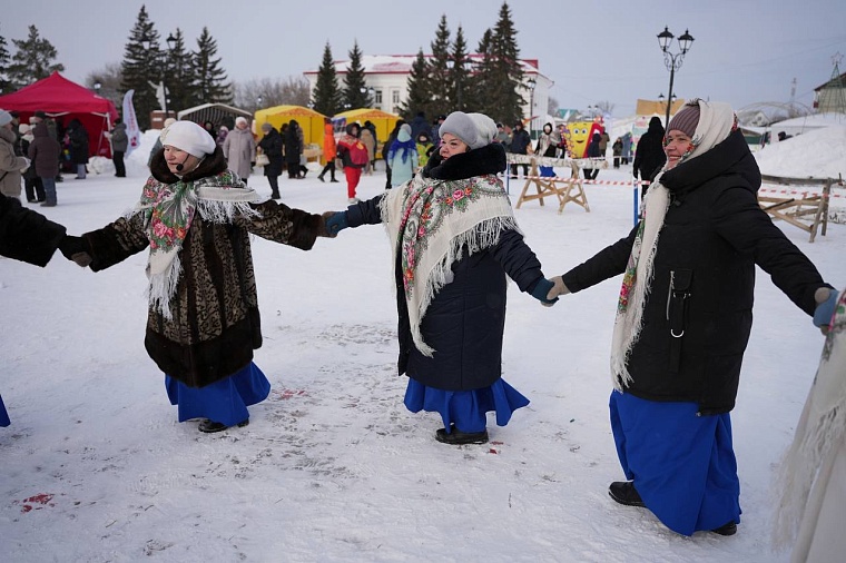 Широкую Масленицу в Тюменской области отметили с размахом