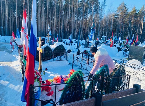 Активисты СЖР привели в порядок места воинских захоронений