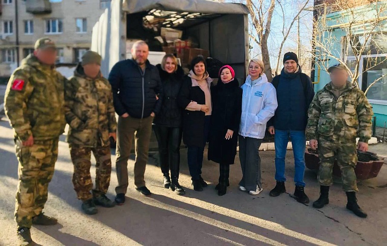 Тюменские общественники направили в зону СВО очередную партию гуманитарной помощи