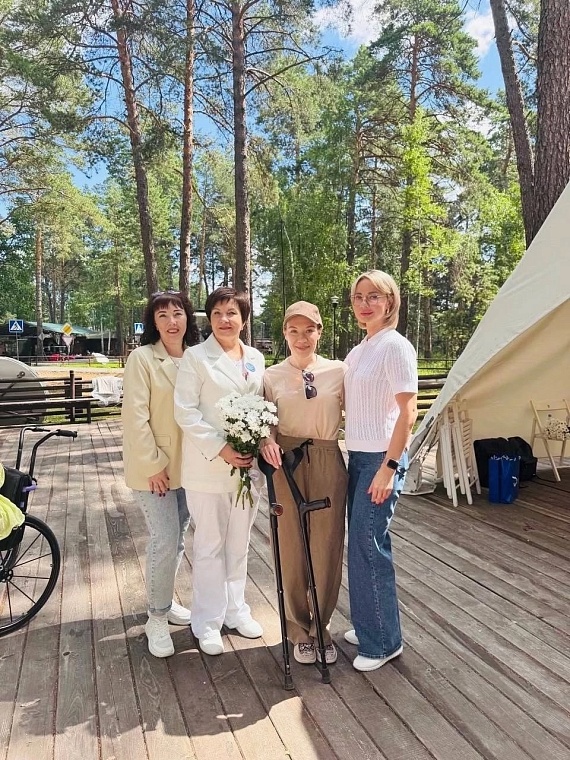 Тюменские союзницы поддерживают инклюзинвный спорт