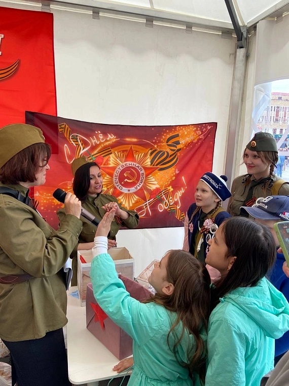 Союзницы Тюменской области приняли участие в праздновании 80-летия Великой Победы