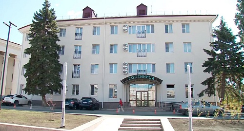 Тюменские союзницы передали бытовую технику в гостиницу подшефного Кранодона