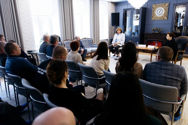 Наталья Шевчик познакомила участников проекта "Боевой кадровый резерв" с работой Союза женщин России