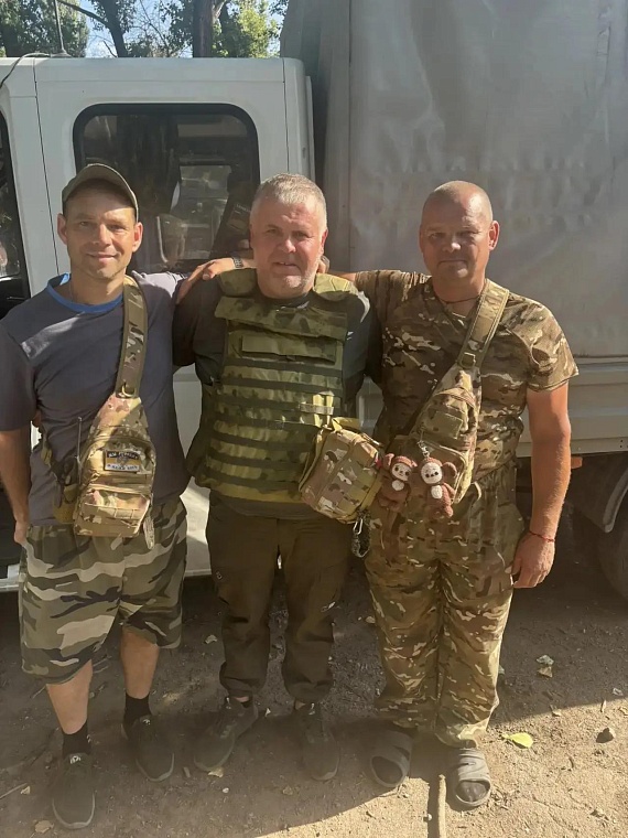 Посылки из Тюмени доставили бойцам в полевой госпиталь