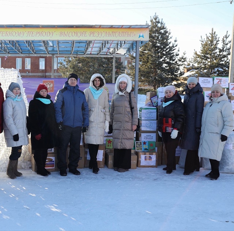 Женсоветы Тюменской области - на передовую бойцам
