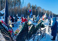 Активисты СЖР привели в порядок места воинских захоронений