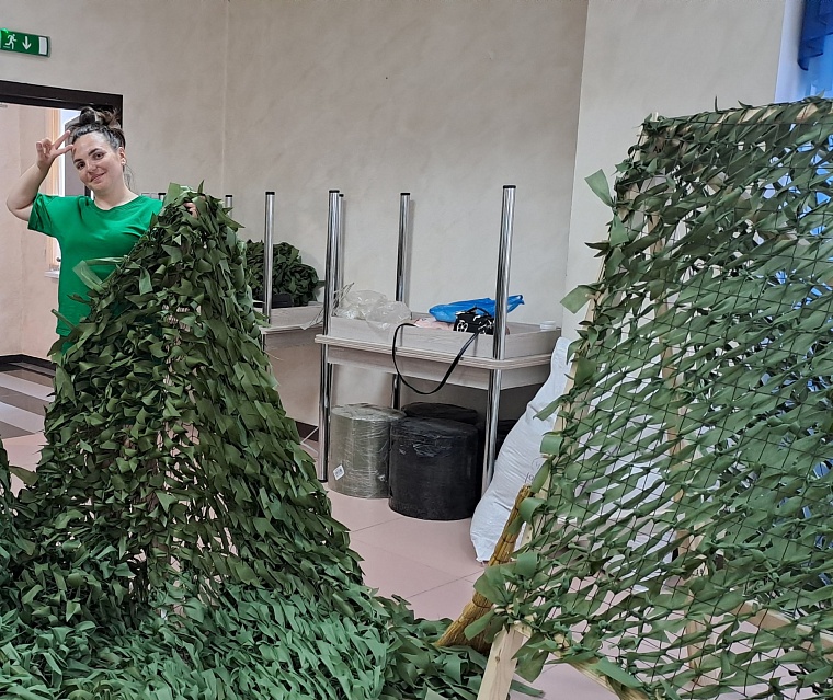 Активистка Вагайского женсовета провела отпуск, помогая раненым