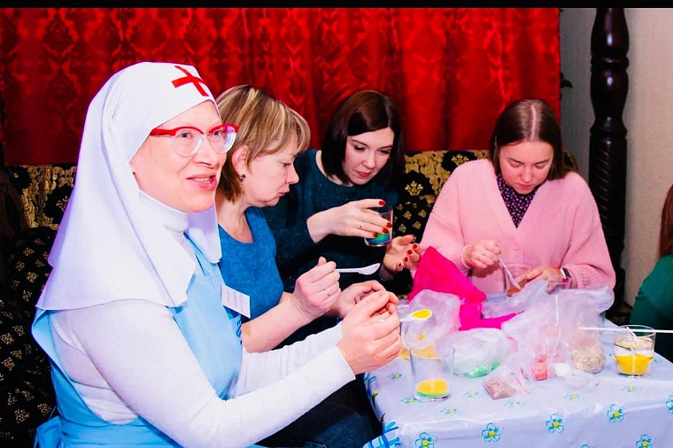 Тюменские женщины организовали теплую встречу для семей мобилизованных