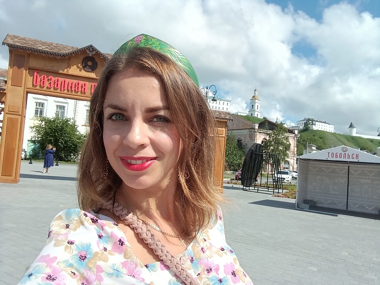  Мастерица тюменского женсовета приняла участие во Всероссийском фестивале "Вышитая карта России"