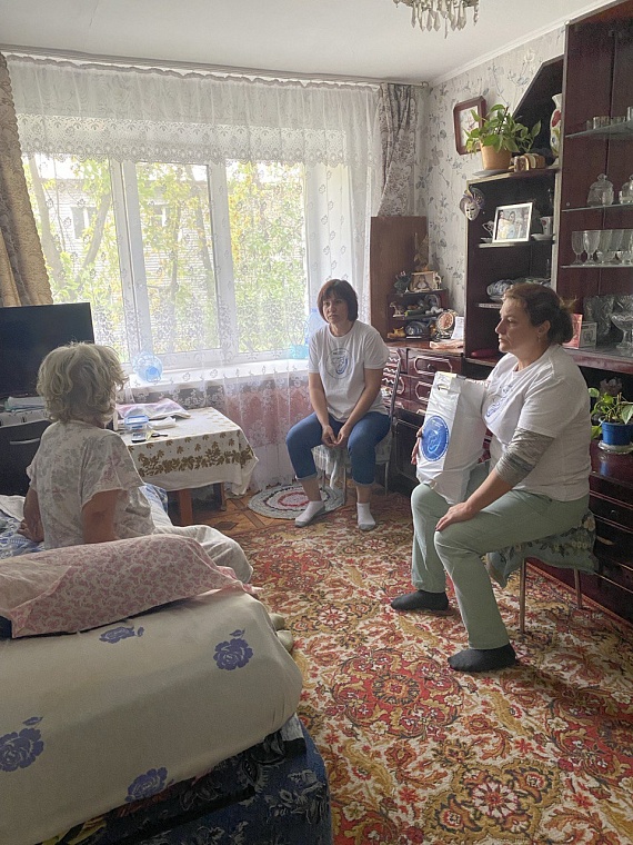 Подарили частичку тепла 
